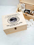 Personalized Baby Memorial Wooden Keepsake Box – Too Beautiful for Earth